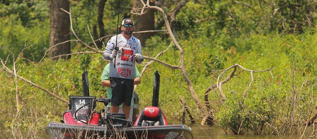 Greg Hackney searches for big bass in the heaviest cover