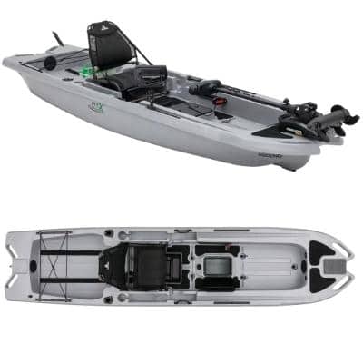 Ascend 133X Tournament Sit-On-Top Kayak with Yak-Power