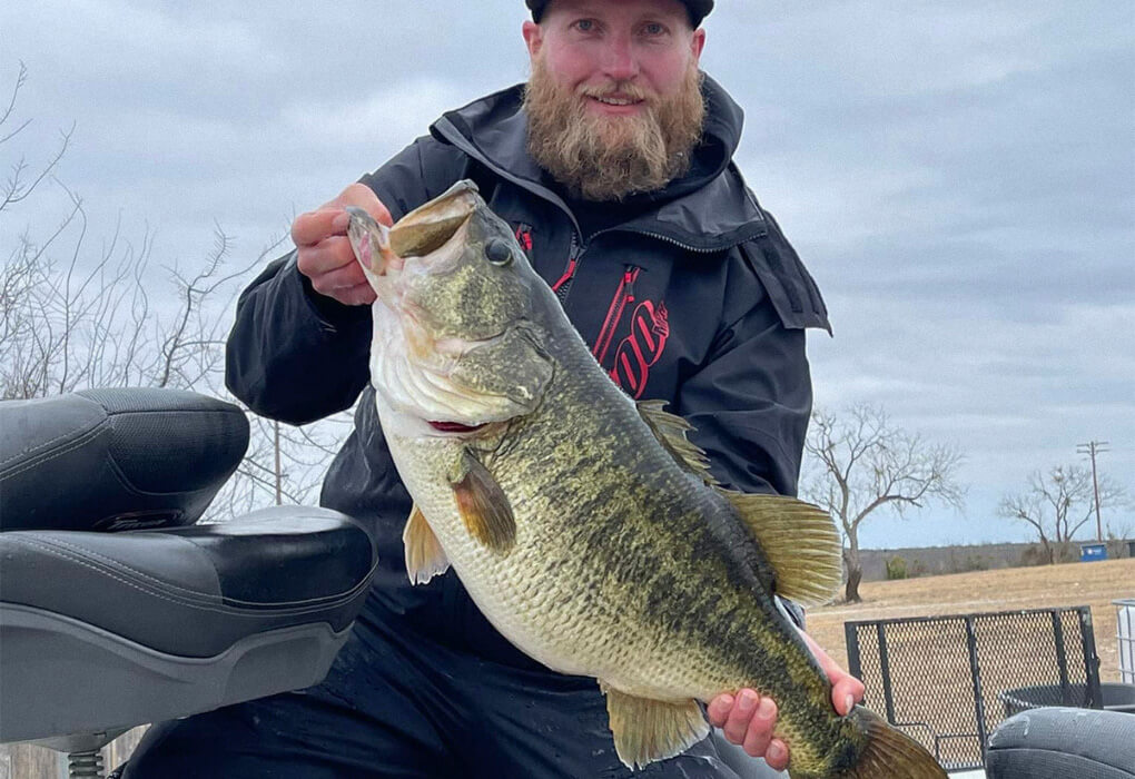 mean mouth bass 
(photo source: https://www.wired2fish.com/news/possible-world-record-mean-mouth-caught-in-texas/#slide_4)