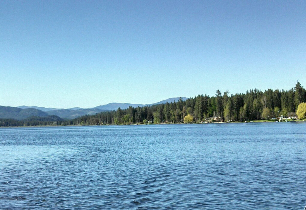 Eloika Lake - Washington bass fishing