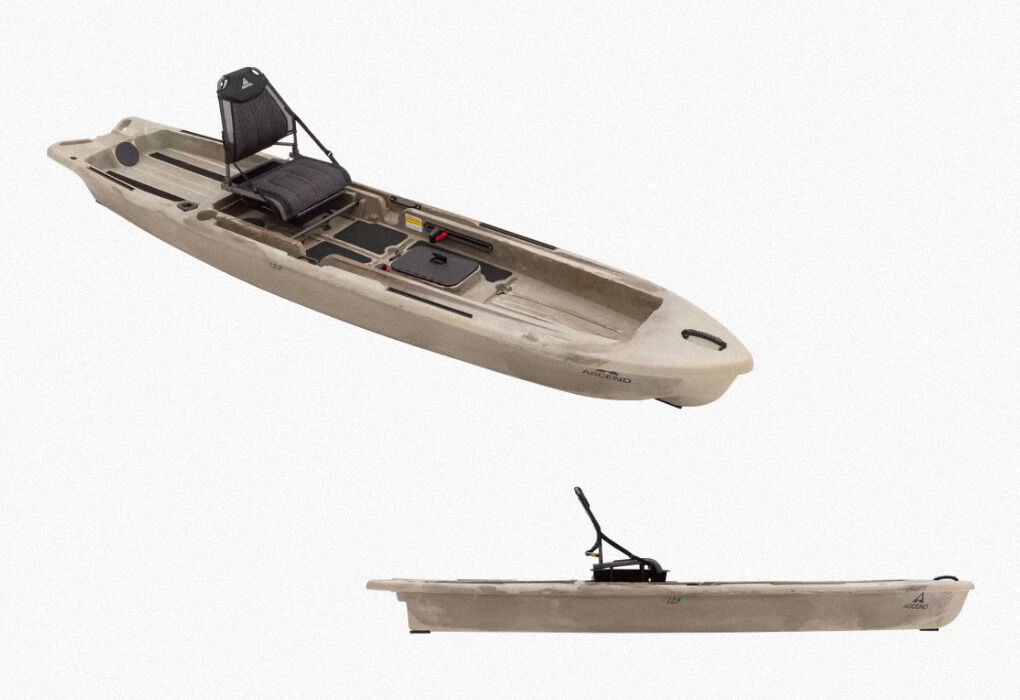 Ascend 128X sit on top fishing kayak