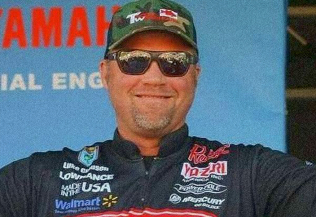 Luke Clausen is one of Major League Fishing's stars who is battling COVID. (Photo by Major League Fishing)