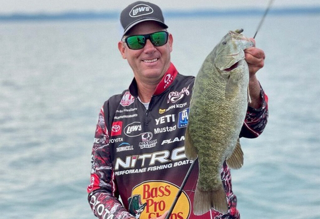 Kevin VanDam grew up in Michigan and knows how good the smallmouth-bass fishing can be in his home state. (Photo courtesy of Kevin VanDam)