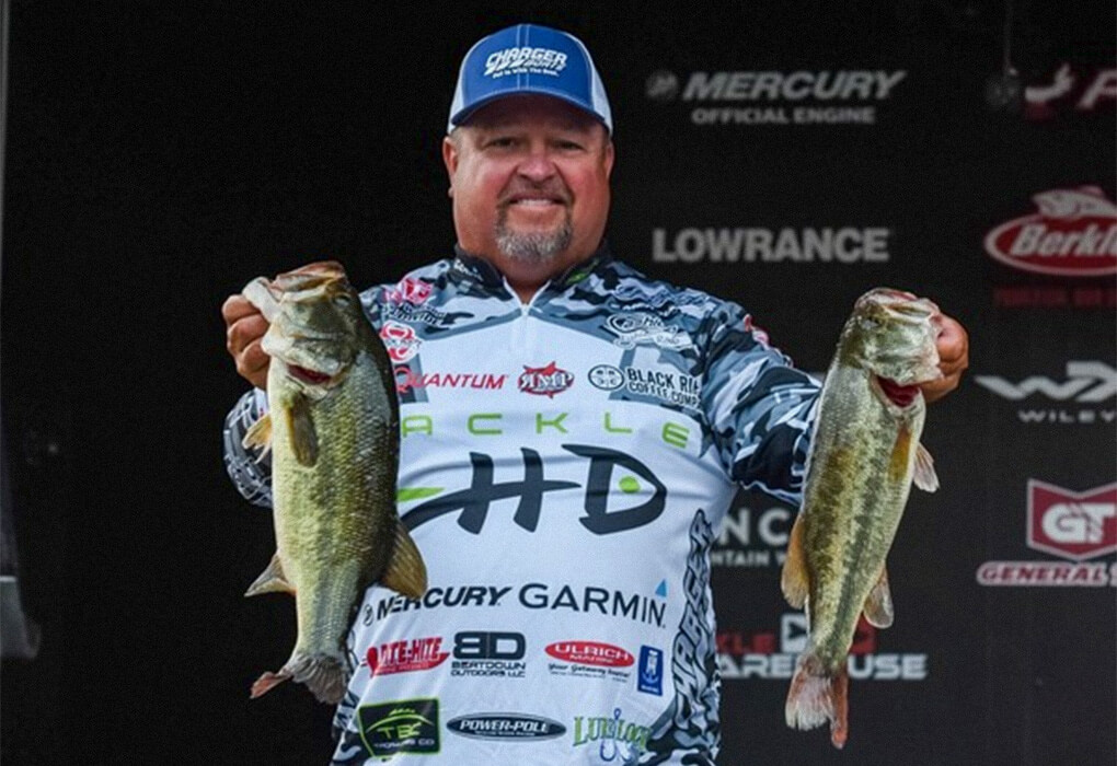 James Watson still strives to be one of the best at the pro game. (Photo by Major League Fishing)